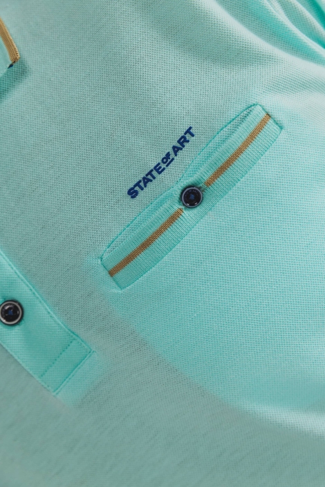 State of Art poloshirt piqu? ss p